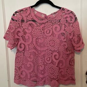 Nanette Lepore Blouse Women’s Mauve / Dusty Pink Size Small